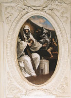 La Fede addita una statua di Paolo III